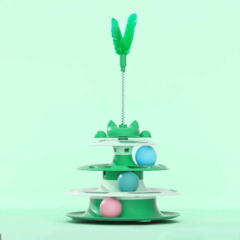 Interactive Cat Turntable Toy for Healthy Active Play