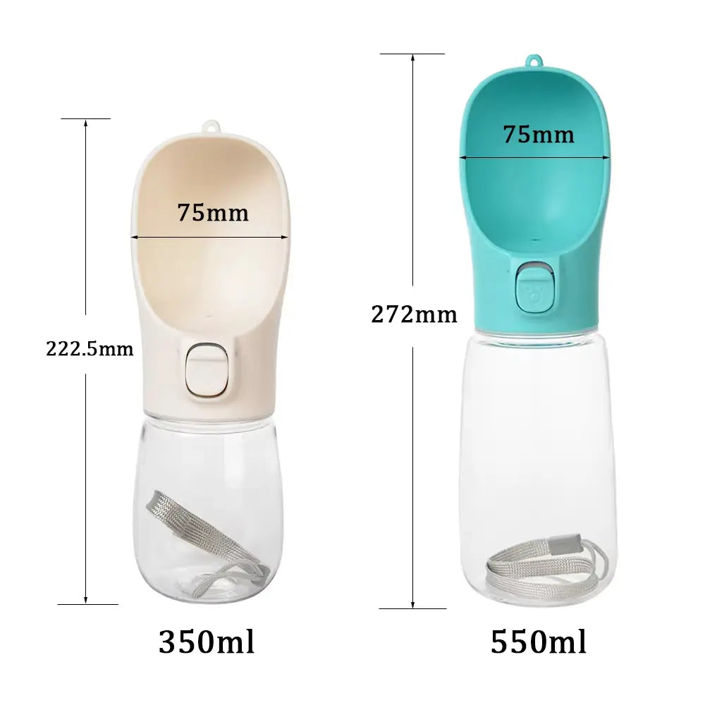 Leakproof Portable Pet Water Bottle for Easy Travel Hydration