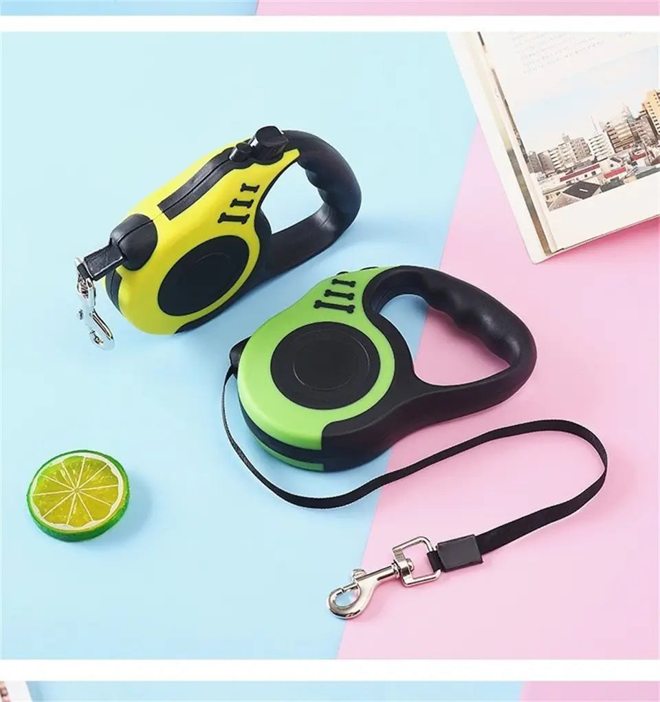 Retractable Dog Leash for Easy Walks and Outdoor Control