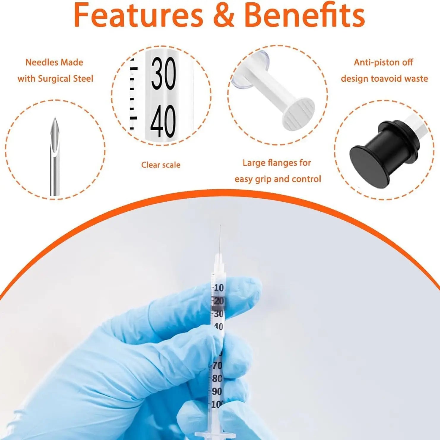 Painless Pet Insulin Syringes for Precise Daily Doses