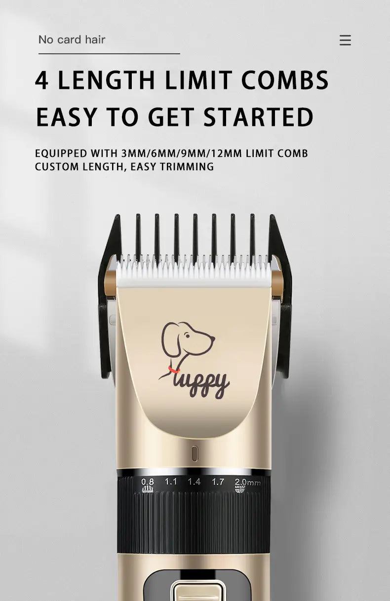Stress-Free Pet Grooming Clipper Kit