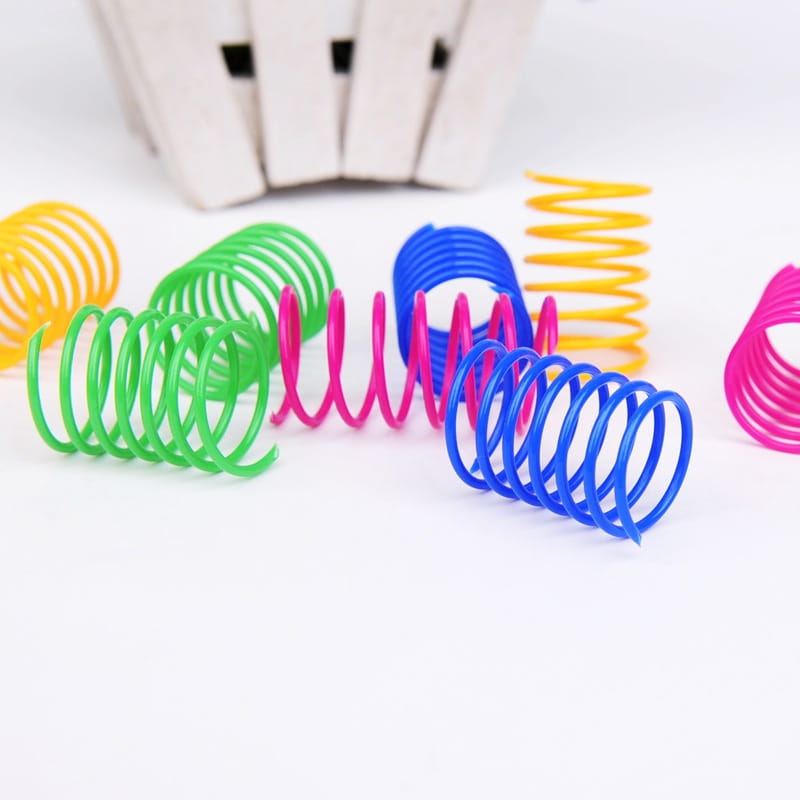 Cat Spring Toy for Daily Hunting and Active Exercise