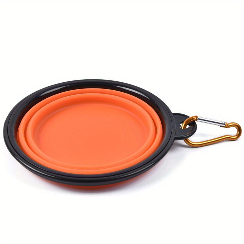 Collapsible Silicone Dog Bowl for Stress-Free Travel Feeding