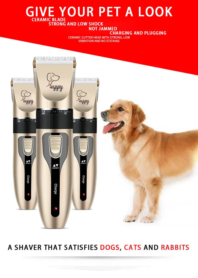 Stress-Free Pet Grooming Clipper Kit