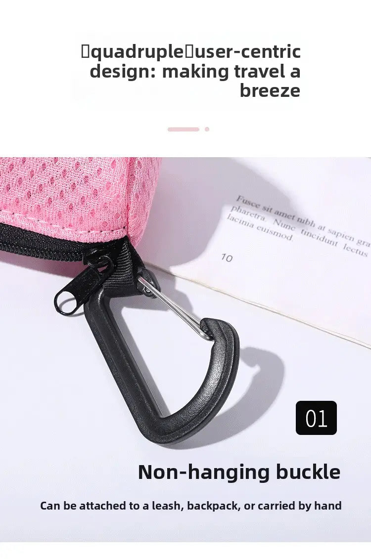 Hands-Free Dog Poop Bag Dispenser for Easy Walks