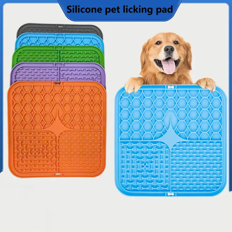 Interactive Pet Licking Mat for Calmer, Slower Meals