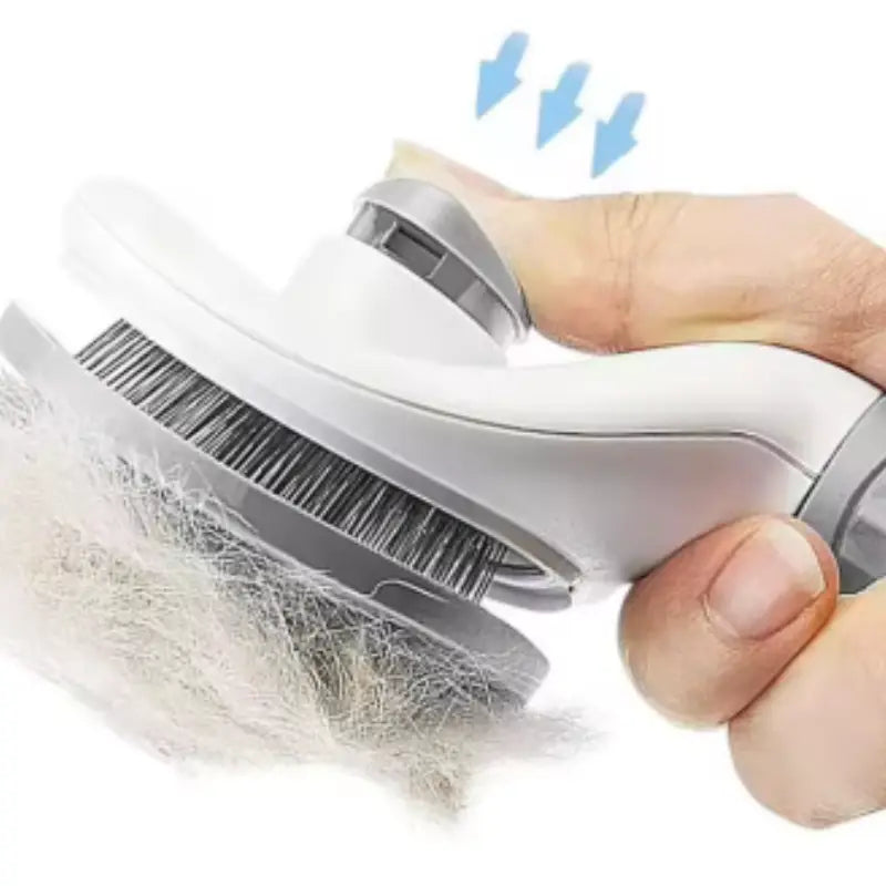 Pet Grooming Brush for Gentle Fur Detangling