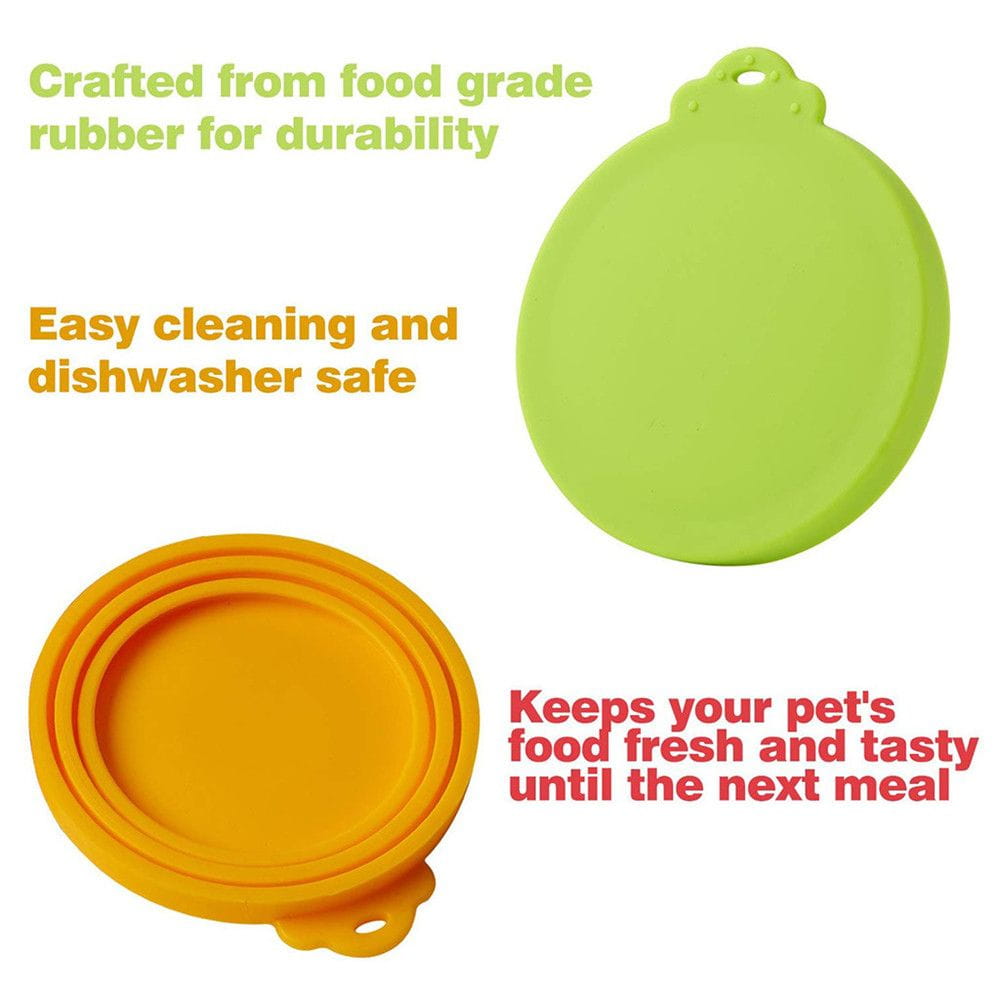 Airtight Silicone Can Lids Keep Food Fresh Longer