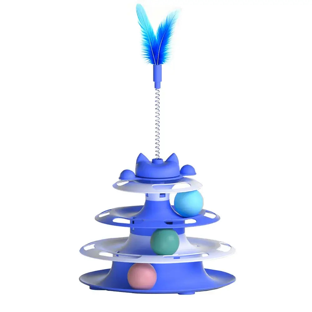 Interactive Cat Turntable Toy for Healthy Active Play