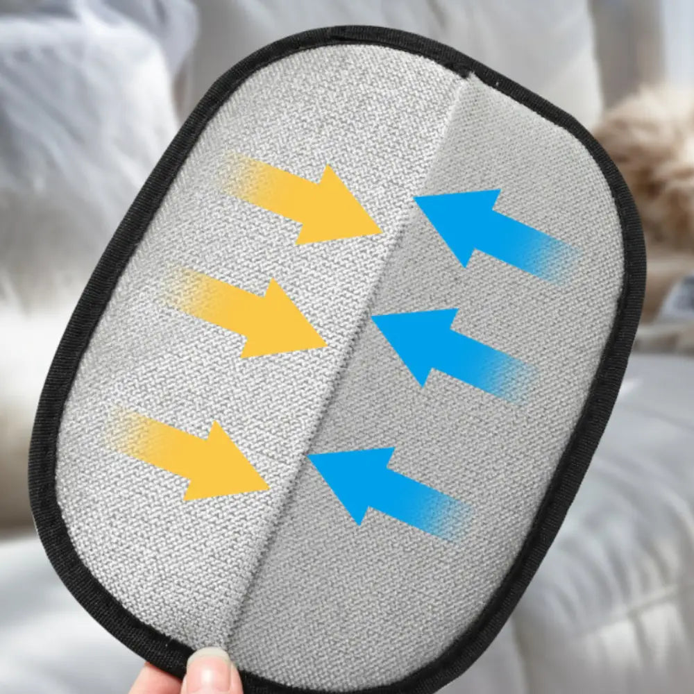 Pet Grooming Glove for Removing Loose Hair and Cleaner Homes