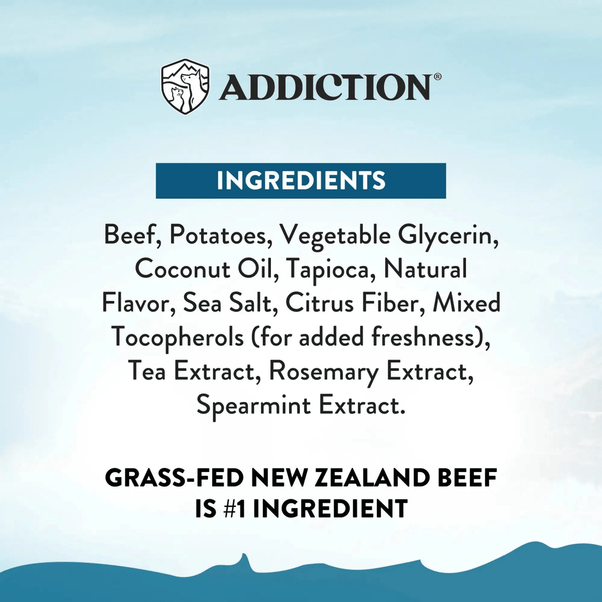 Addiction Meaty Bites Dog Treats Variety Bundle Addiction Pet Foods USA