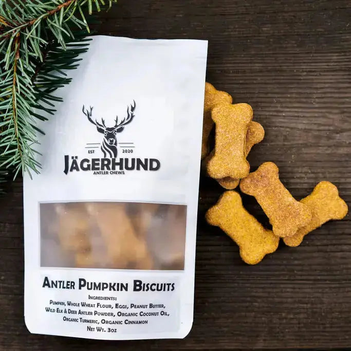 Antler Pumpkin Biscuits - Treats