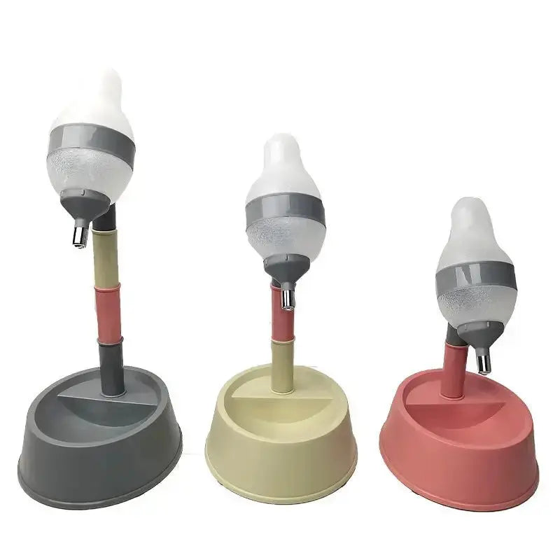 Automatic Pet Water Dispenser Stand Feeder Bowl Adjusting Height - Petcare
