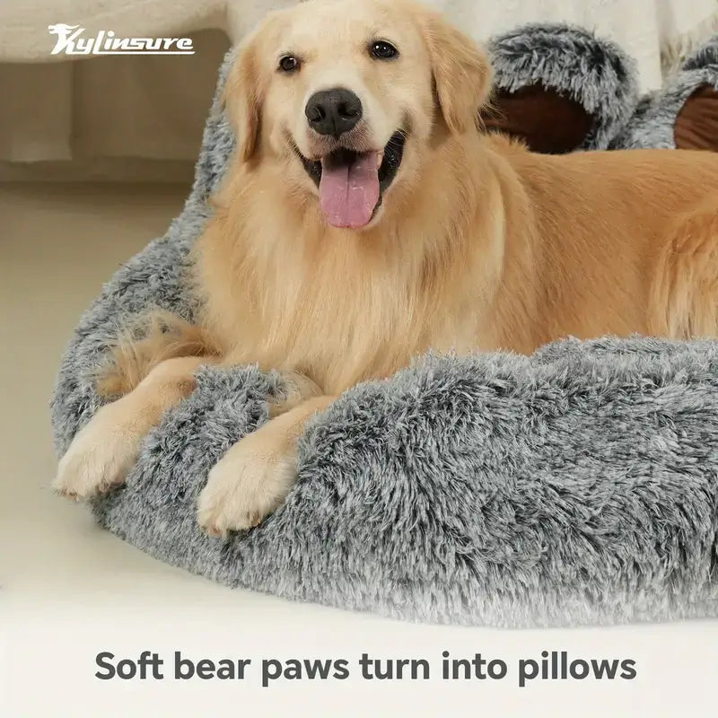 Donut Pet Bed for Joint Support and Restful Pet Sleep