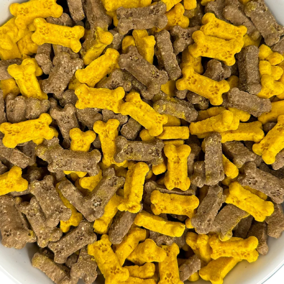 BeyondWhiskers Farmhouse Breakfast bacon dog treats