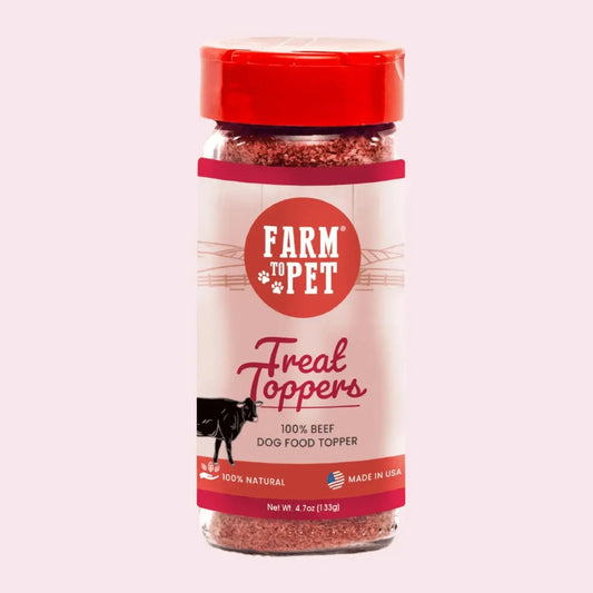 Beef Dog Food Topper | Powdered Meal Topper for Pets - Topper