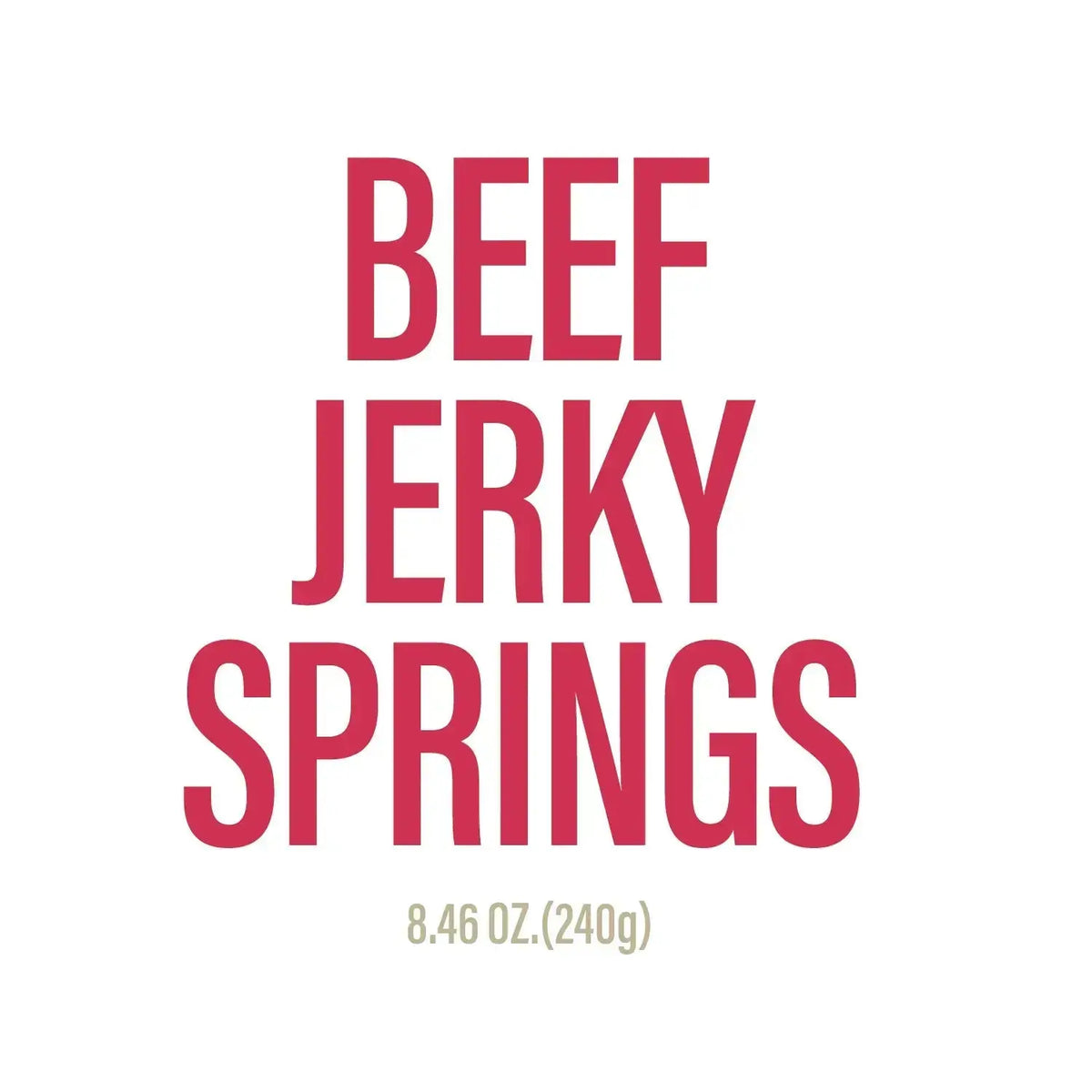 Beef Jerky Spring Sticks for Dogs – 7-8’’ (12 Count) - n/a