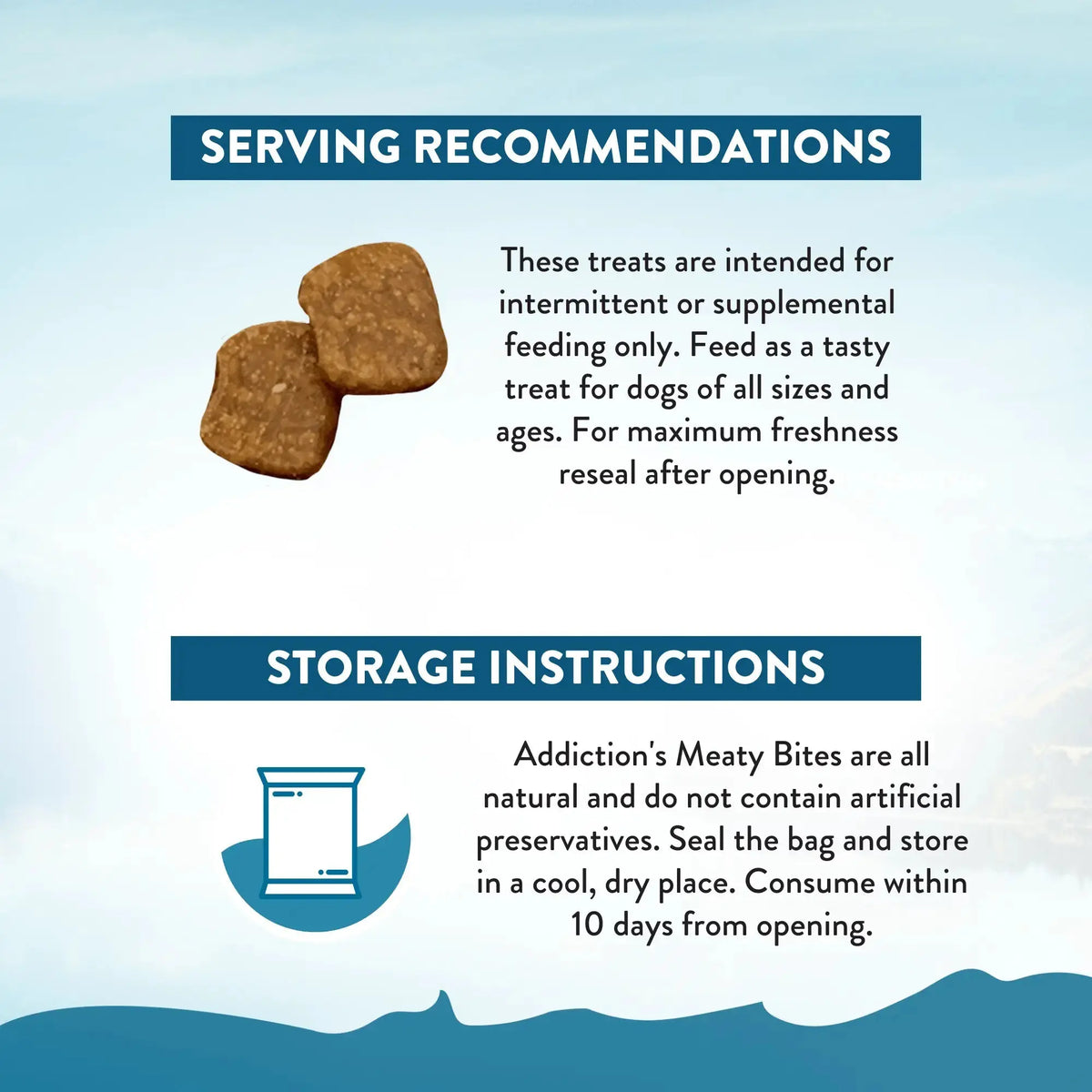 Beef Meaty Bites - Hypoallergenic Dog Treats Addiction Pet Foods USA