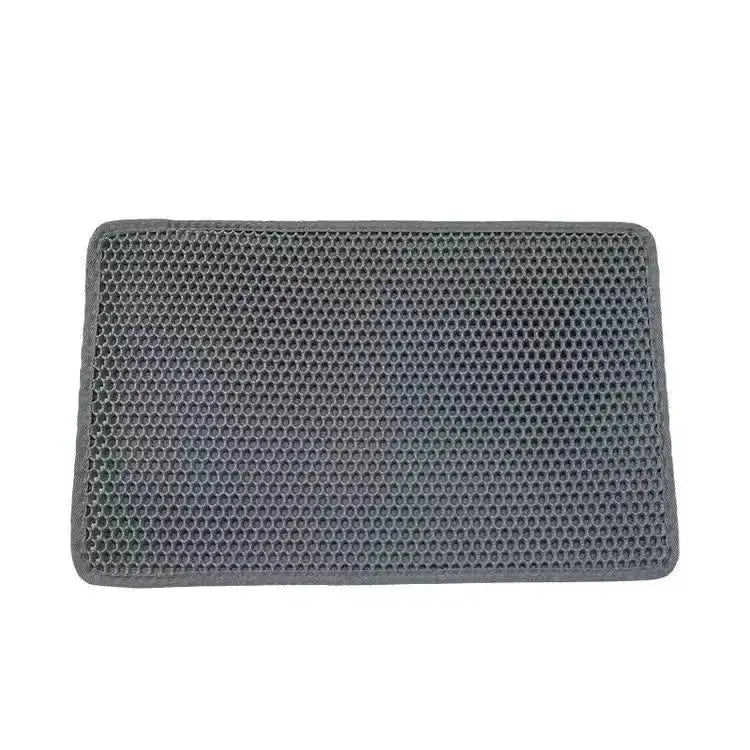 Cat Litter Mat With Gift Double Layer Waterproof Pet Litter Box Mat Non-slip Sand Cat Pad Washable Bed Mat Clean Pad