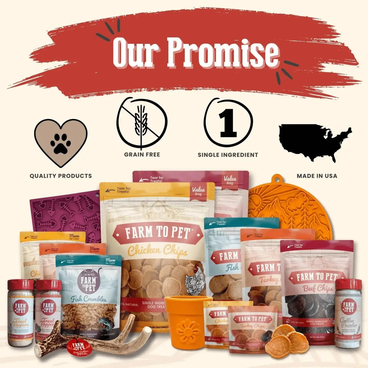 Chicken Chips for Dogs | All-Natural Single-Ingredient Dog Treats - Chip