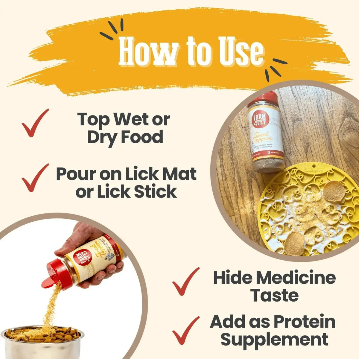 Chicken Dog Food Topper | Healthy Meal Supplement for Dogs - Topper