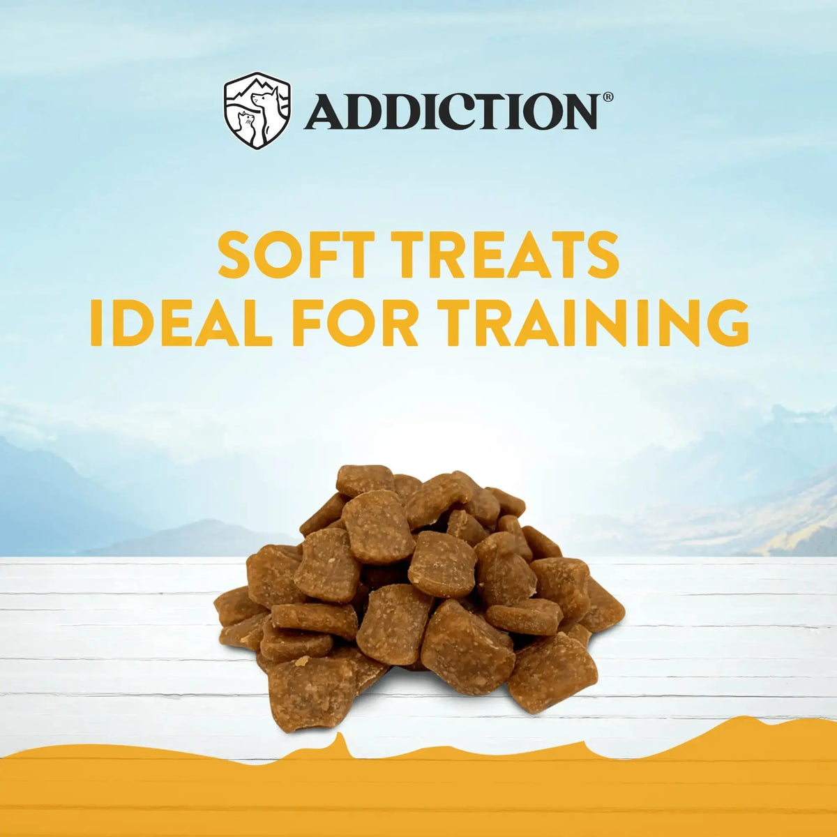 Chicken Meaty Bites - Hypoallergenic Dog Treats Addiction Pet Foods USA