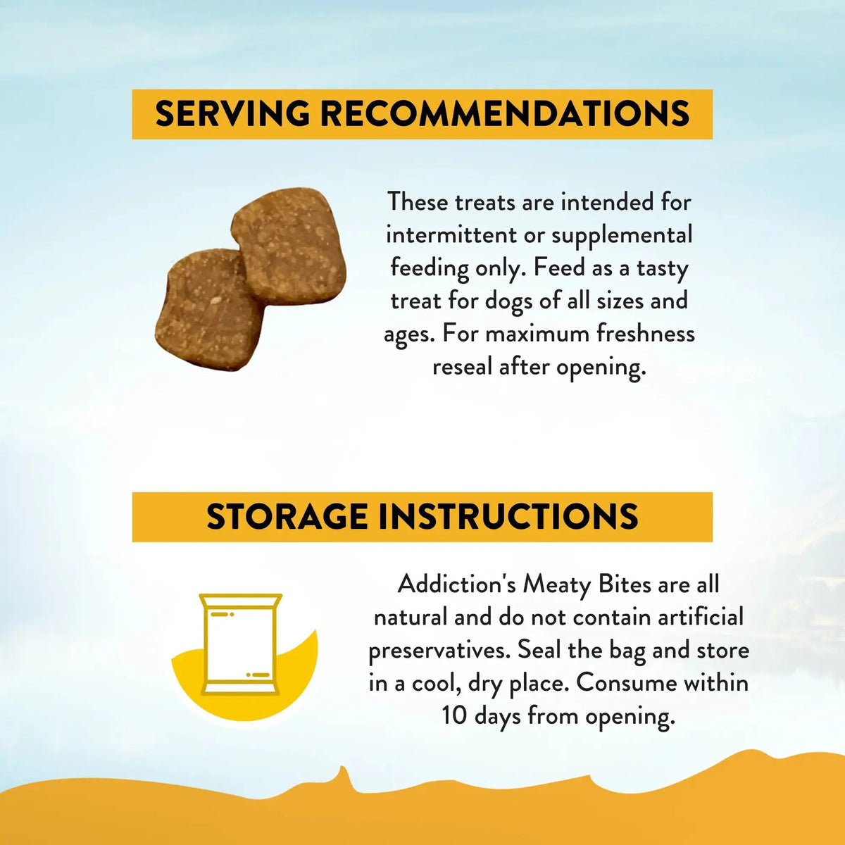 Chicken Meaty Bites - Hypoallergenic Dog Treats Addiction Pet Foods USA