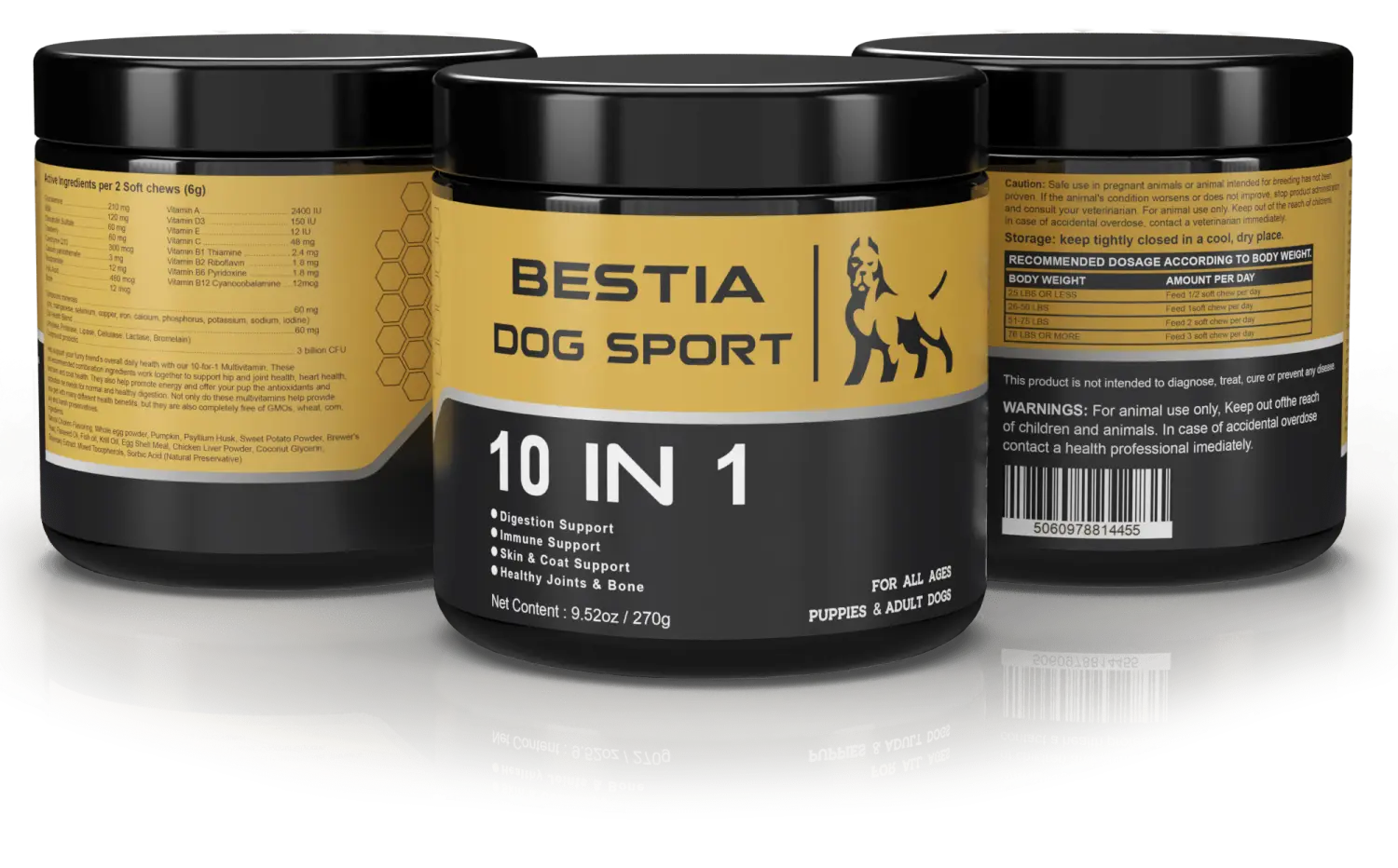 BDS 10 in 1 Dog Food Supplement