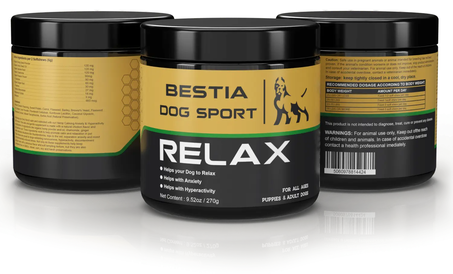 BDS Relax Dog Calming Supplement