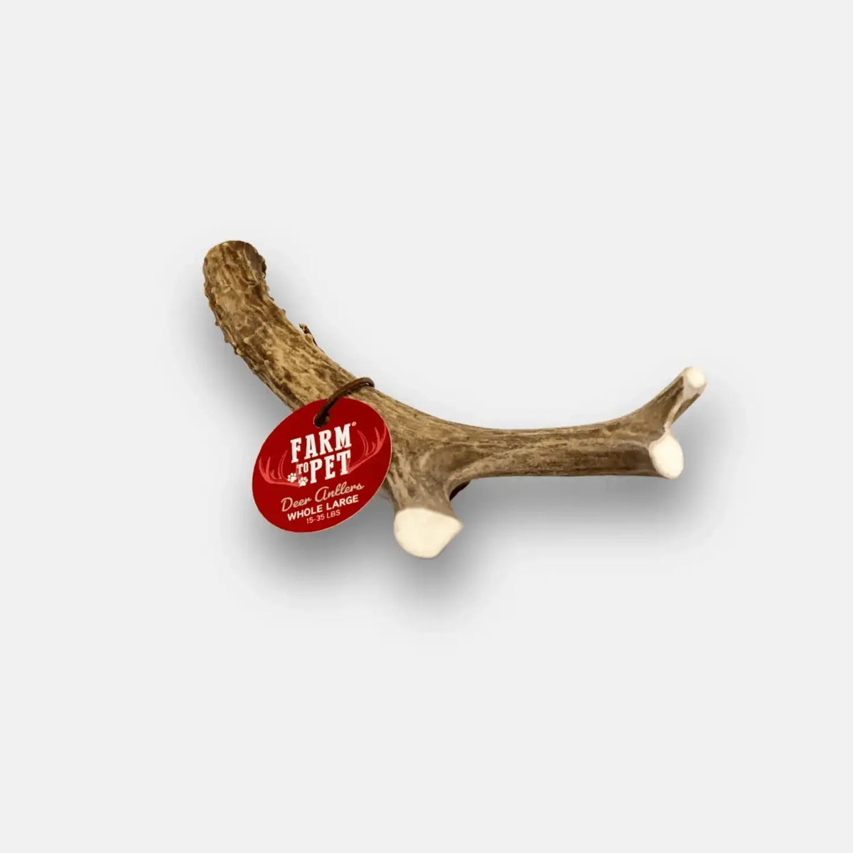Deer Antler Dog Chews | Organic Chews for Dogs - Large (35+ LBS) - Antler Dog Chew