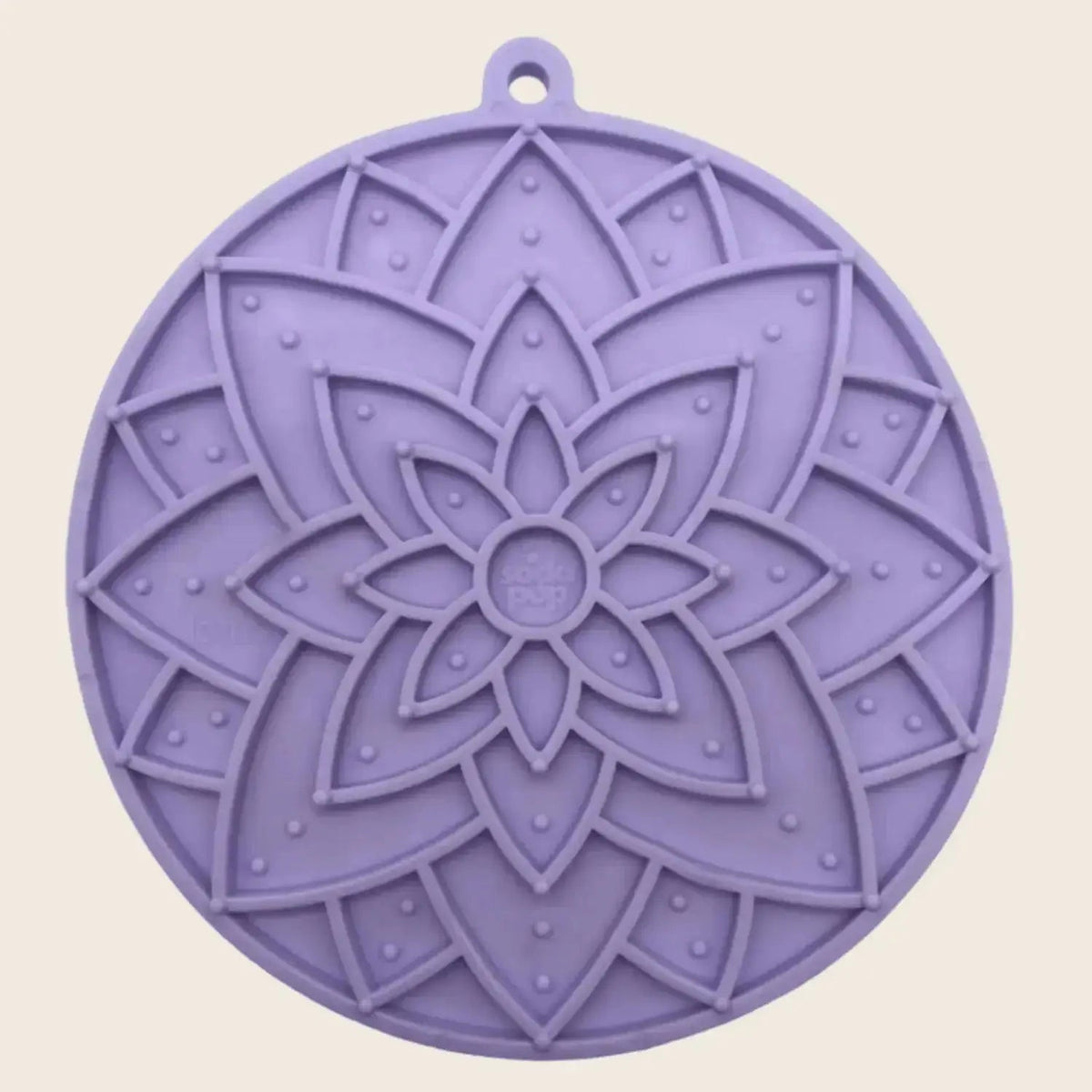 Dog Lick Mat with Suction Cups - Purple Lotus - Lick Mat