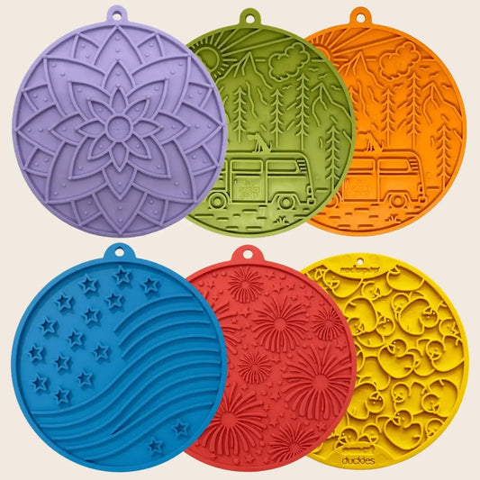 Dog Lick Mat with Suction Cups - Lick Mat