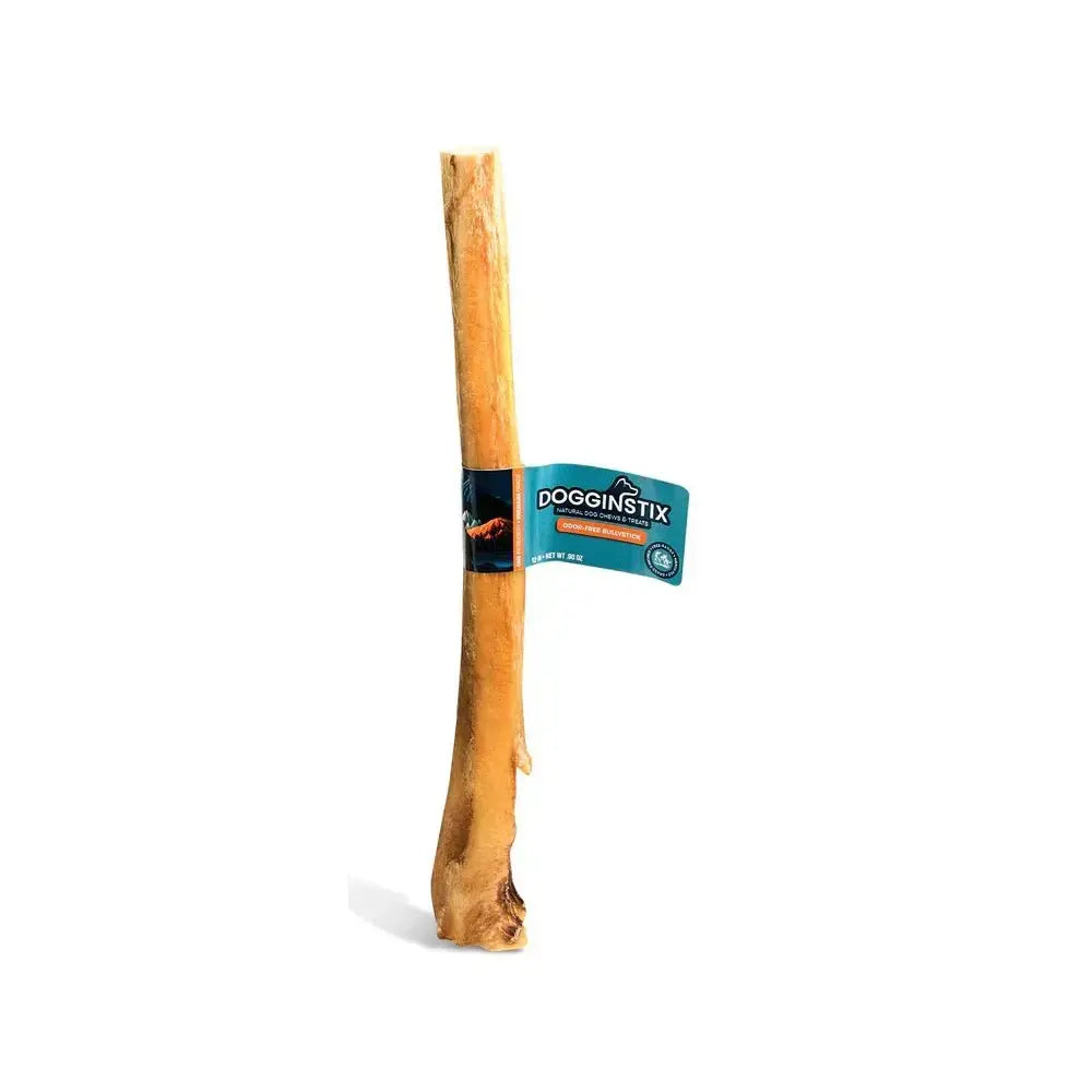 Dogginstix Bully Stick Dog Chew, All-Natural, Grass-Fed Beef, Odor-Free Jeffers