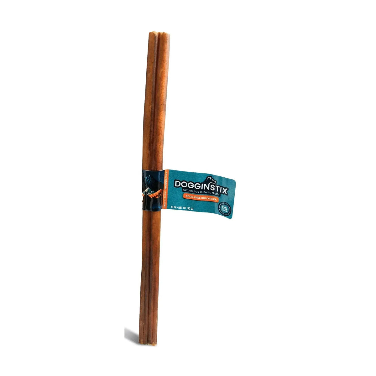 Dogginstix Bully Stick Dog Chew, All-Natural, Grass-Fed Beef, Odor-Free Jeffers