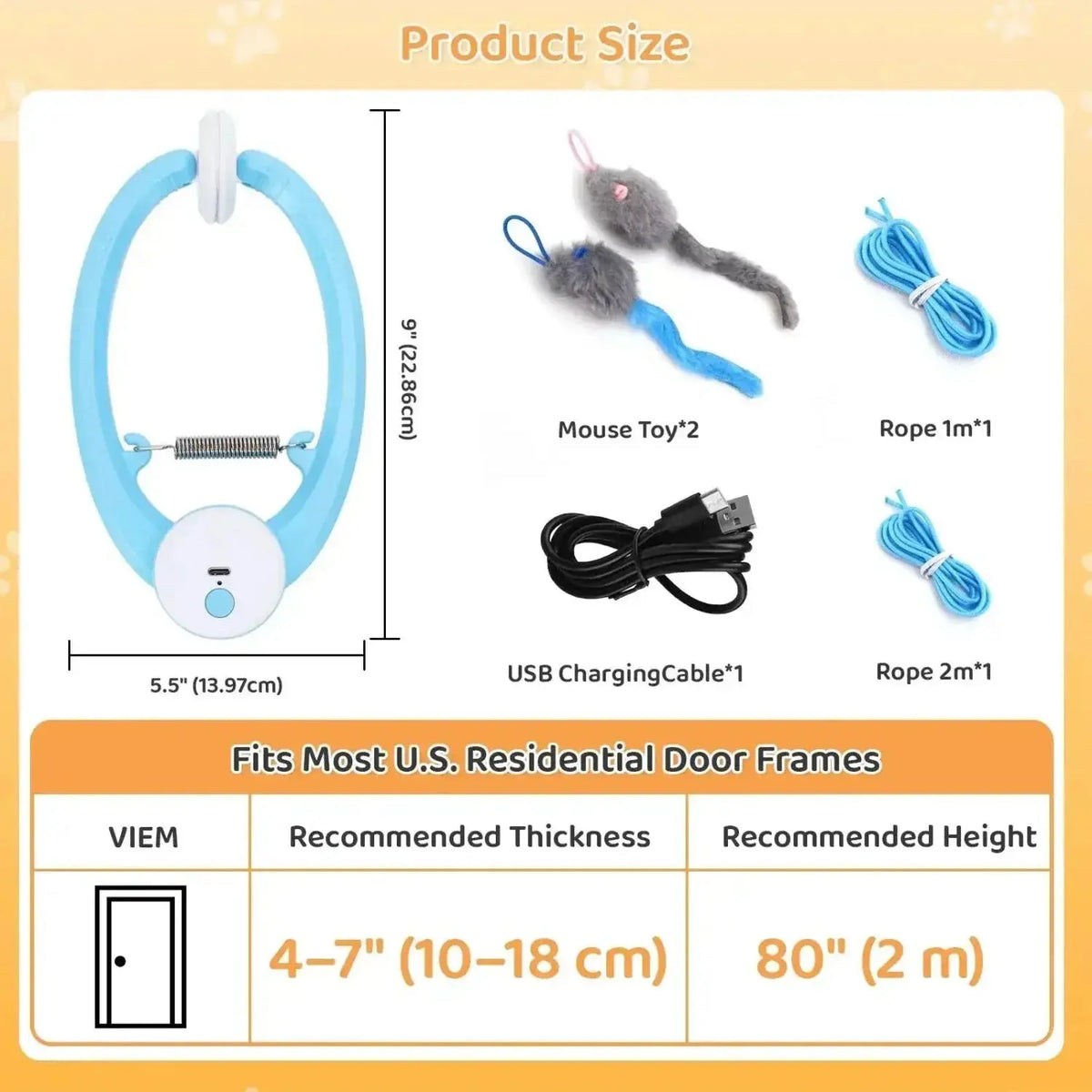Electric Automatic Interactive Cat Toy USB Rechargeable Fluttering Butterfly Feather Wand for Indoor Enrichment