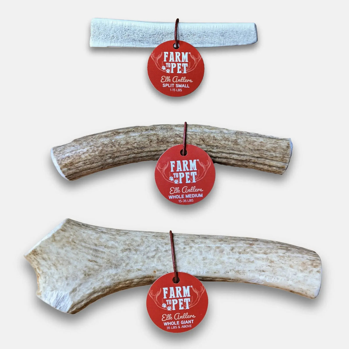 Elk Antler Dog Chews | All-Natural Whole and Split Chews for Dogs - Antler Dog Chew