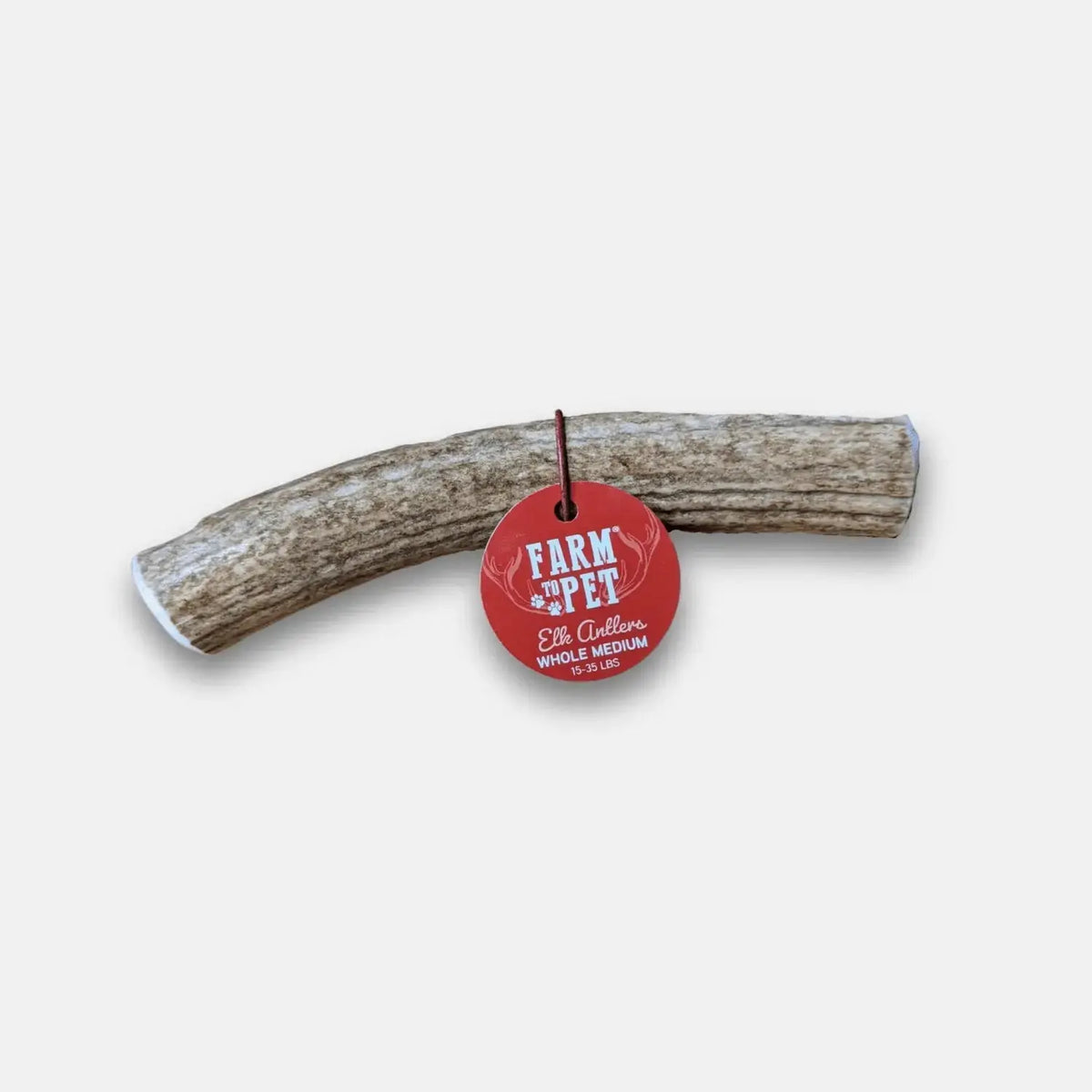 Elk Antler Dog Chews | All-Natural Whole and Split Chews for Dogs - Whole / Medium (15-35 LBS) - Antler Dog Chew