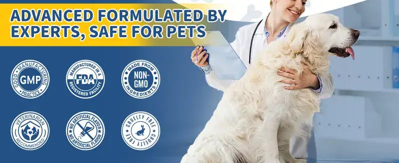 Petrivium Probiotic Chews for Dogs, 120 Count, Chicken Flavor