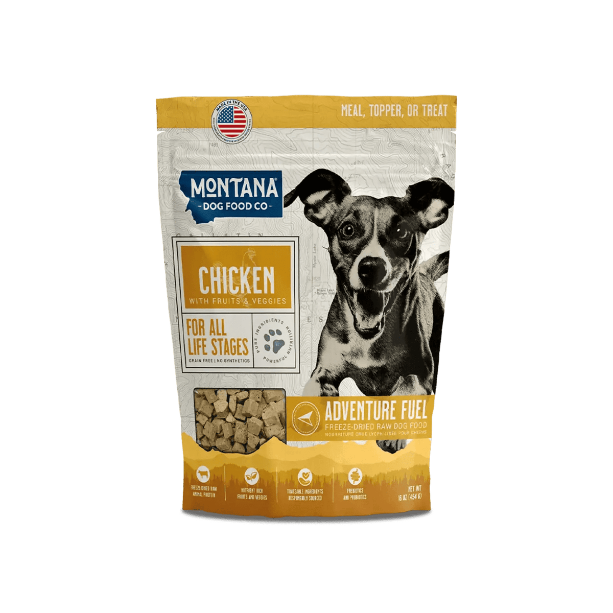 Grain-Free Chicken Freeze-dried Raw Adventure Fuel (Dog Food) Montana Dog Food Co