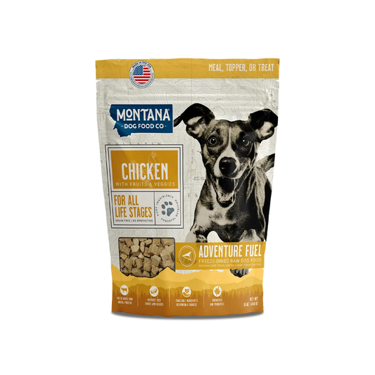 Grain-Free Chicken Freeze-dried Raw Adventure Fuel (Dog Food) Montana Dog Food Co