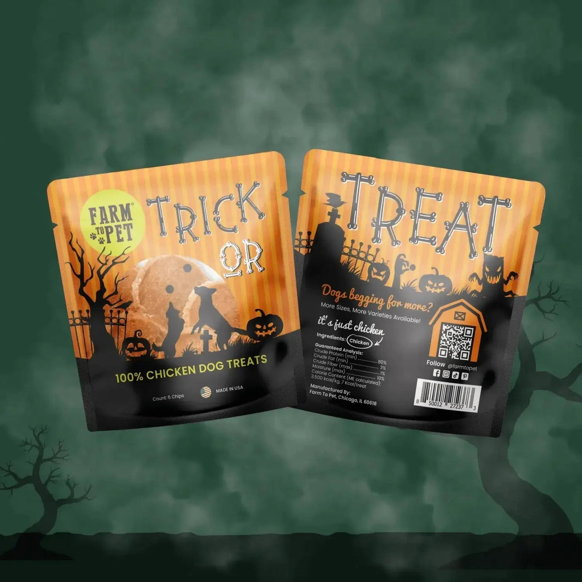 Halloween dog treats Snack Pack Bundle - Snack Pack