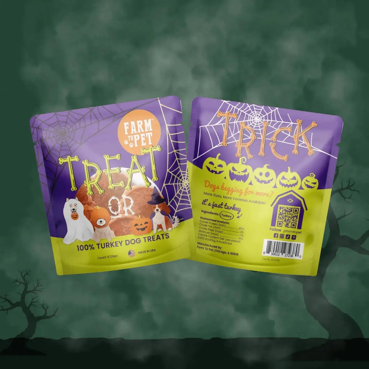 Halloween dog treats Snack Pack Bundle - Snack Pack