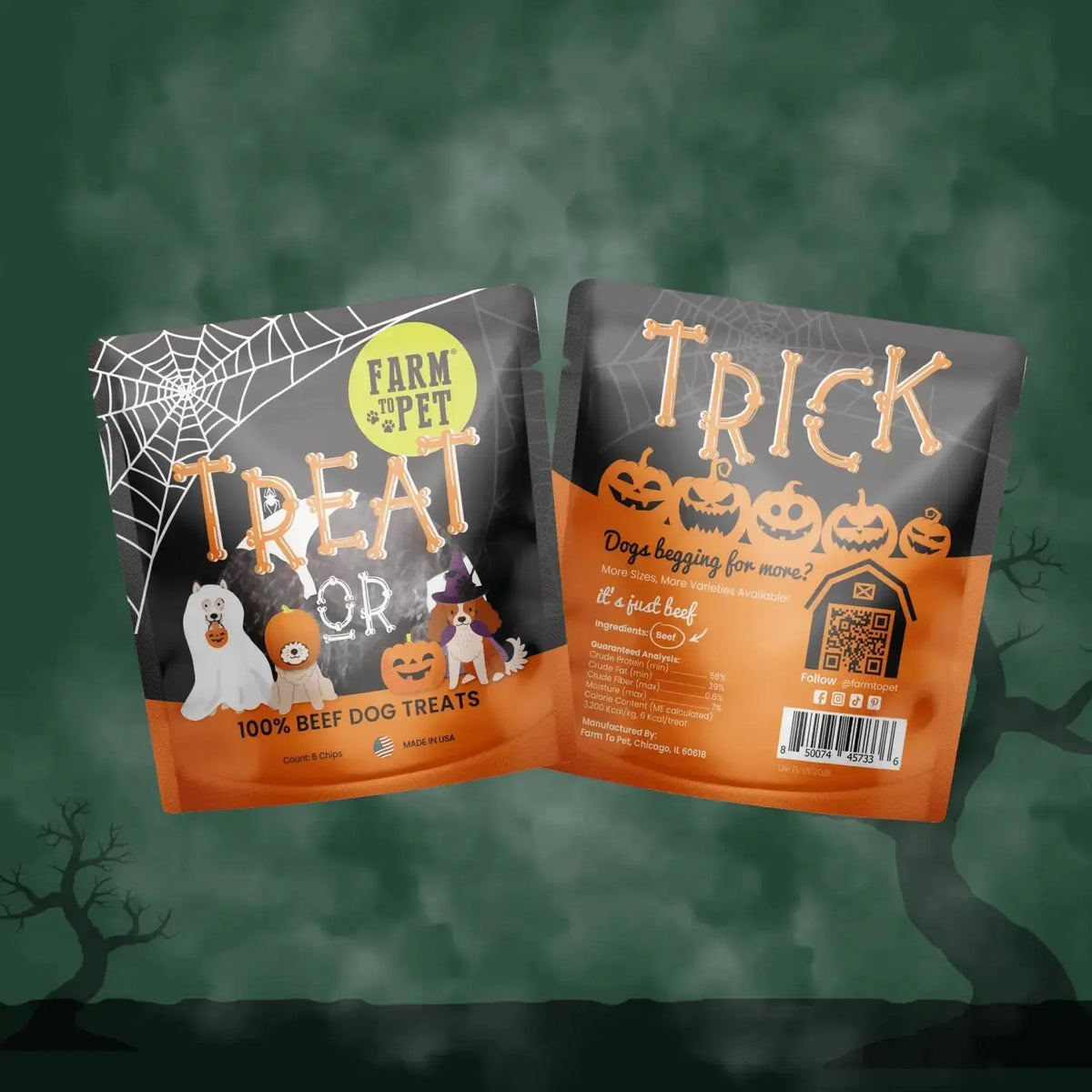 Halloween dog treats Snack Pack Bundle - Snack Pack