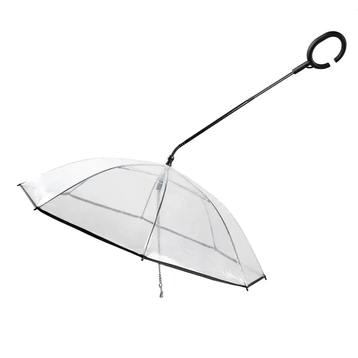 Hot Selling Transparent Pet Supplies Adjustable Pet Umbrella - White - Petcare