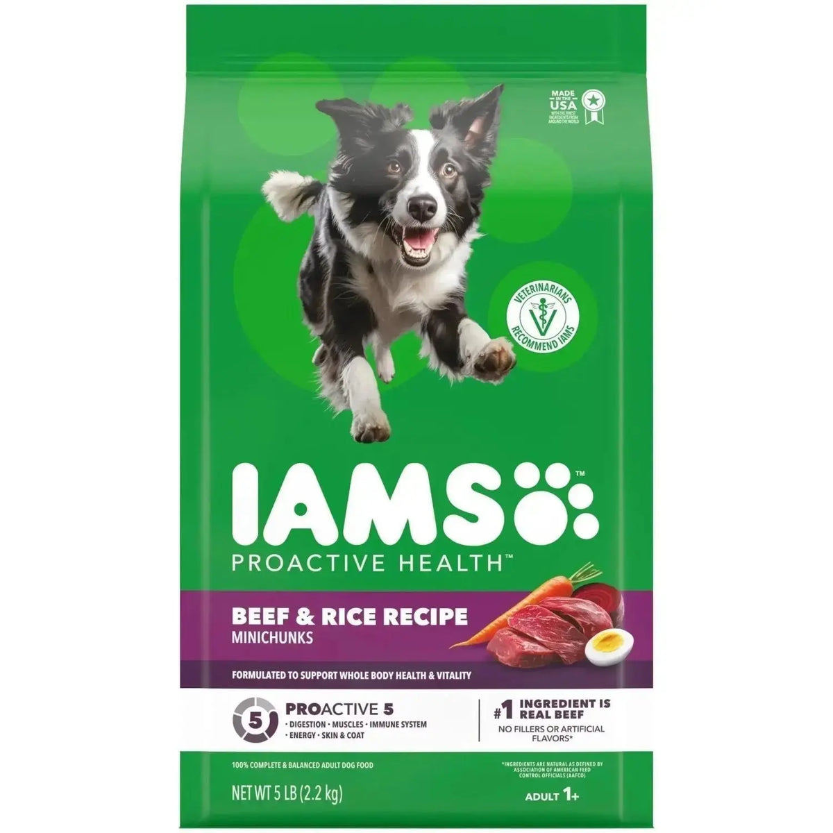 IAMS - Beef & Rice / 5 Pound (Pack of 1) - Dogs