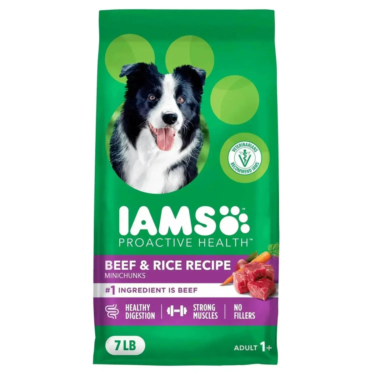 IAMS - Beef & Rice / 7 Pound (Pack of 1) - Dogs