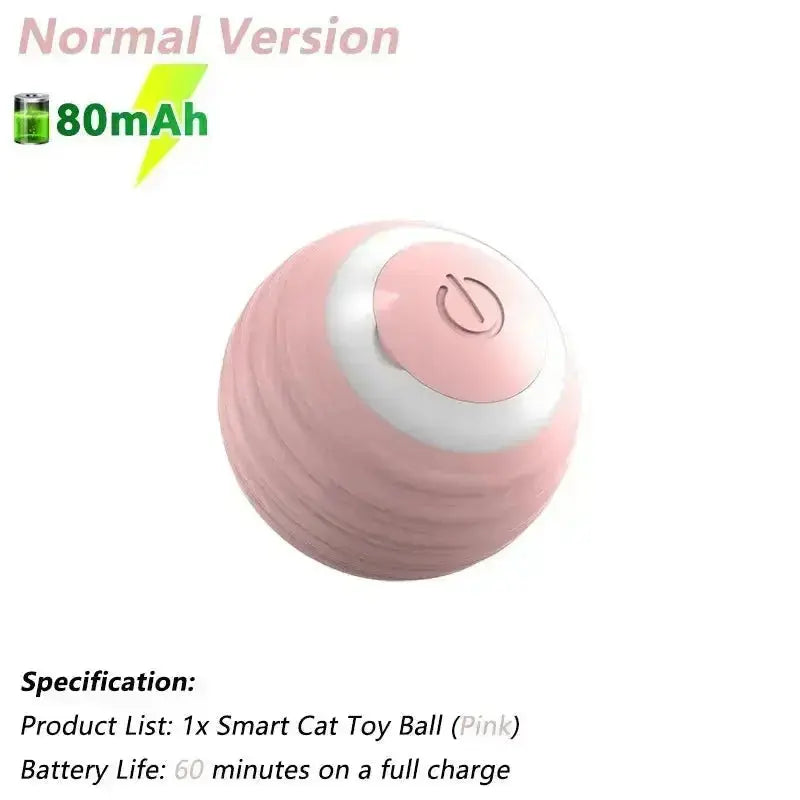 Cat Interactive Ball Electric Automatic Rolling Ball Smart Toys for Cats Smart Cat Toy Rotating Ball Cat Game Accessories