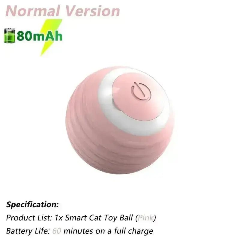 Cat Interactive Ball Electric Automatic Rolling Ball Smart Toys for Cats Smart Cat Toy Rotating Ball Cat Game Accessories