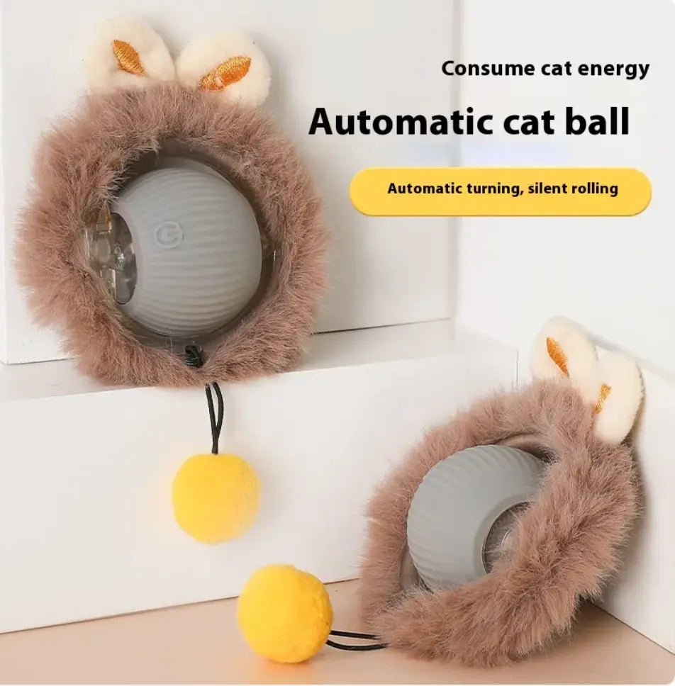 Interactive Self-Rolling Cat Toy - Fun & Stress Relief for Pets True Pet Market