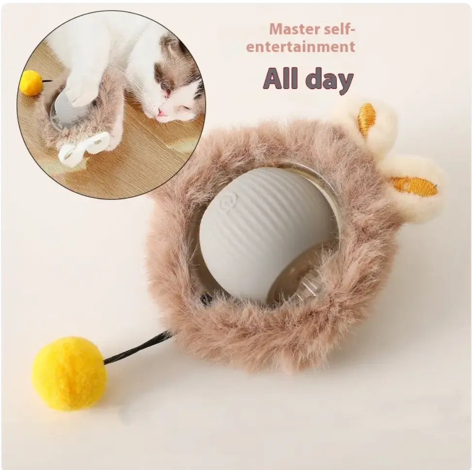 Interactive Self-Rolling Cat Toy - Fun & Stress Relief for Pets True Pet Market
